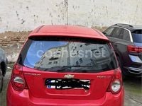 Usado Chevrolet Aveo LT 100 CV (73 kW) 2009 Rojo Berlina