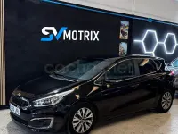 Usado Kia Ceed 100 CV (73 kW) 2016 Negro Utilitario