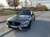 Usado Mercedes C220 AMG line 170 CV (125 kW) 2016 Gris / plata Coupe