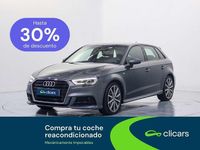 Usado Audi A3 Sportback S-Line 116 CV (85 kW) 2019 Gris Utilitario