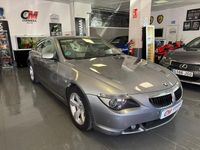 Usado BMW 630 258 CV (189 kW) 2007 Gris / plata Coupe