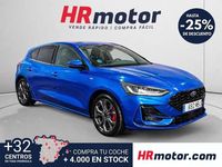 Brugt Ford Focus ST-Line 125 HK (91 kW) 2022 Blå Hatchback