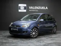 Usado Ford Fiesta Ambiente 68 CV (50 kW) 2006 Azul Utilitario