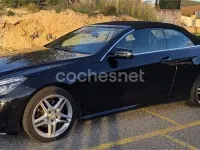 Usado Mercedes E220 170 CV (125 kW) 2013 Negro Descapotable