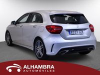 Usado Mercedes A200 AMG line 156 CV (114 kW) 2017 Gris