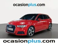 Usado Audi A3 Sportback S-Line 116 CV (85 kW) 2018 Rojo Utilitario