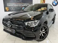 Usado Mercedes GLC300e 320 CV (235 kW) 2021 Negro Coupe