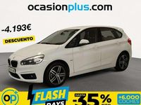Usado BMW 218 Active Tourer 150 CV (110 kW) 2018 Blanco Monovolumen