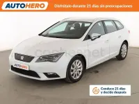 Usado Seat Leon Ecomotive 110 CV (80 kW) 2015 Blanco Familiar