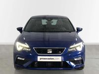 Usado Seat Leon Black Edition 150 CV (110 kW) 2020 Azul Utilitario