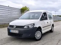 Usado VW Caddy Trendline 75 CV (55 kW) 2012 Blanco Monovolumen