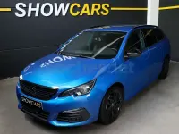 Usado Peugeot 308 SW GT 130 CV (95 kW) 2021 Azul Familiar