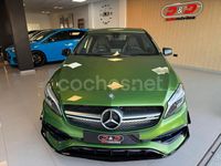 Usado Mercedes A45 AMG 381 CV (280 kW) 2016 Verde Berlina
