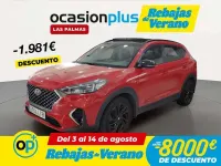 Usado Hyundai Tucson N Line 185 CV (136 kW) 2020 Rojo SUV