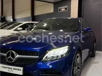 Usado Mercedes C200 184 CV (135 kW) 2020 Azul Berlina