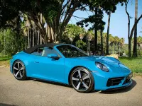 Usado Porsche 911 Carrera 4S Cabriolet 450 CV (330 kW) 2024 Azul Descapotable