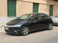 Usado Honda Civic Sport 140 CV (102 kW) 2008 Negro Berlina