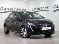 Usado Peugeot 208 Active 102 CV (75 kW) 2020 Negro Utilitario