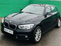 Usado BMW 116 116 CV (85 kW) 2017 Negro Utilitario