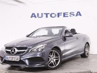 Usado Mercedes E220 AMG line 170 CV (125 kW) 2015 Gris titanio Descapotable