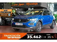 Usado VW T-Roc Sport 150 CV (110 kW) 2021 Azul SUV