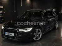 Usado Audi A6 S-Line 204 CV (150 kW) 2013 Negro Familiar