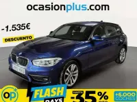 Usado BMW 118 136 CV (100 kW) 2018 Azul Utilitario