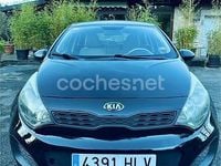 Usado Kia Rio 85 CV (62 kW) 2012 Negro Berlina