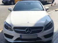 Usado Mercedes C250 AMG 204 CV (150 kW) 2016 Blanco Coupe
