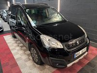 Usado Peugeot Partner Tepee Style 100 CV (73 kW) 2016 Negro Monovolumen