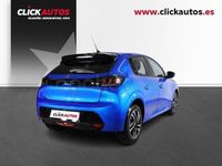 Usado Peugeot 208 Allure 100 CV (73 kW) 2023 Azul Utilitario