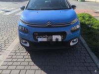 Käytetty Citroën C3 Feel 82 HP (60 kW) 2017 Sininen Sedan