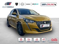 Usado Peugeot 208 Active 75 CV (55 kW) 2020 Amarillo Utilitario