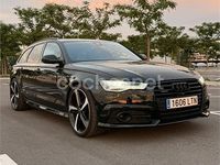 Usado Audi A6 Competition 326 CV (239 kW) 2016 Negro Familiar