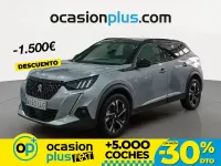 Usado Peugeot 2008 GT-line 130 CV (95 kW) 2020 Gris SUV