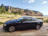 Usado Audi A5 190 CV (139 kW) 2008 Azul Coupe