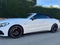 Usado Mercedes C63 AMG 476 CV (350 kW) 2018 Blanco Descapotable
