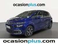Käytetty Citroën C4 Picasso Feel 120 HP (88 kW) 2018 Sininen Tila-auto