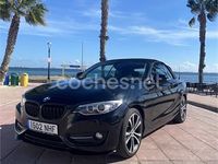 Usado BMW 220 184 CV (135 kW) 2016 Negro Descapotable