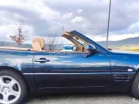 Usado Mercedes SL280 193 CV (141 kW) 1999 Azul Descapotable