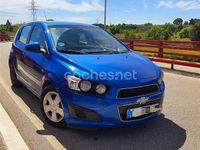 Usado Chevrolet Aveo LS 86 CV (63 kW) 2013 Azul Berlina
