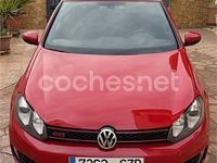 Usado VW Golf VI GTI 210 CV (154 kW) 2010 Rojo Utilitario