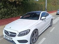 Usado Mercedes C220 AMG line 170 HP (125 kW) 2017 Branco Coupé