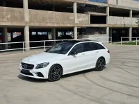 Usado Mercedes C220 194 CV (142 kW) 2019 Blanco Familiar