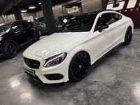 Używany Mercedes C220 170 KM (125 kW) 2017 Biały Coupe
