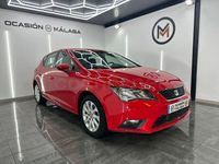 Usado Seat Leon Reference 90 CV (66 kW) 2017 Rojo Berlina