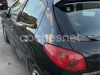 Usado Peugeot 206 70 CV (51 kW) 2006 Negro Berlina
