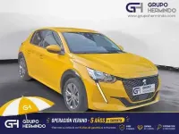 Usado Peugeot e-208 Allure 100 kW (136 CV) 2020 Amarillo Utilitario