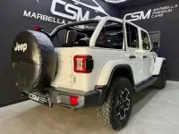 Usado Jeep Wrangler Unlimited Sahara 200 CV (147 kW) 2018 Blanco SUV