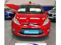 Usado Ford Fiesta Titanium 97 CV (71 kW) 2010 Rojo Utilitario